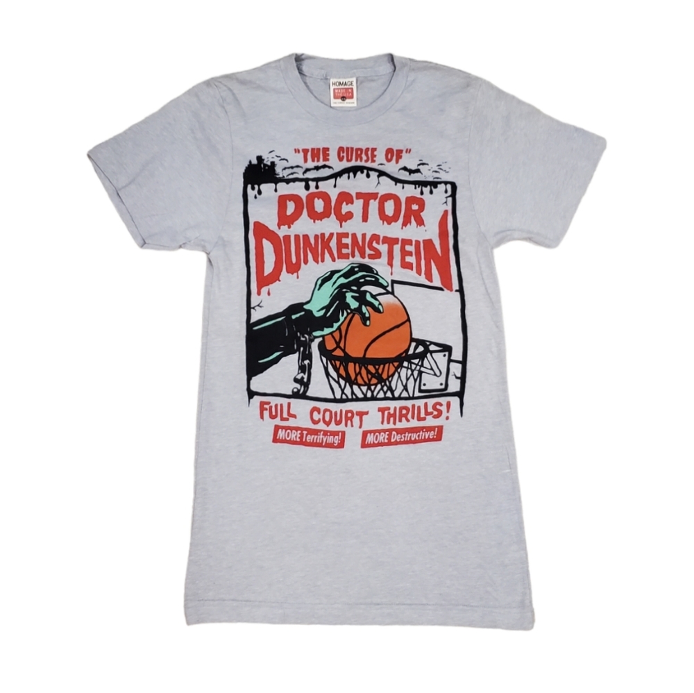 Very Rare Old school Homage The Curse Of Doctor Dunkenstein Darrell Griffith tee